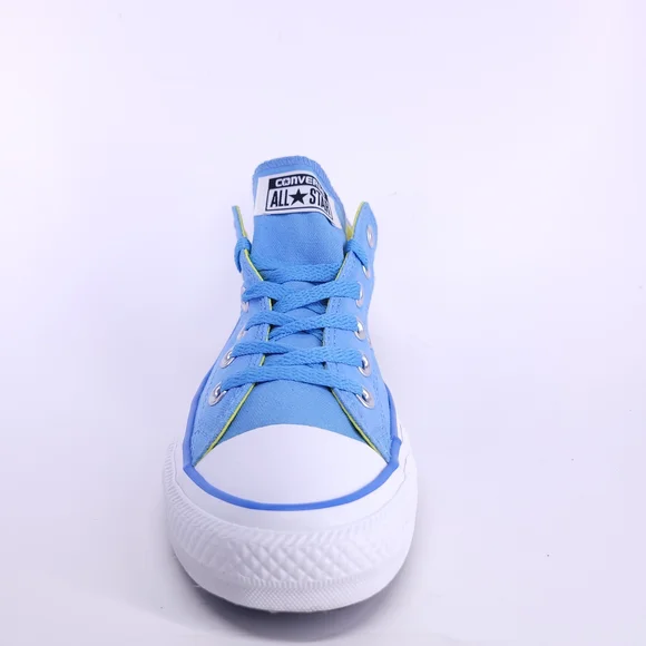 Converse All Star Blue and Yellow Low-Top Sneakers - Picture 2 of 12